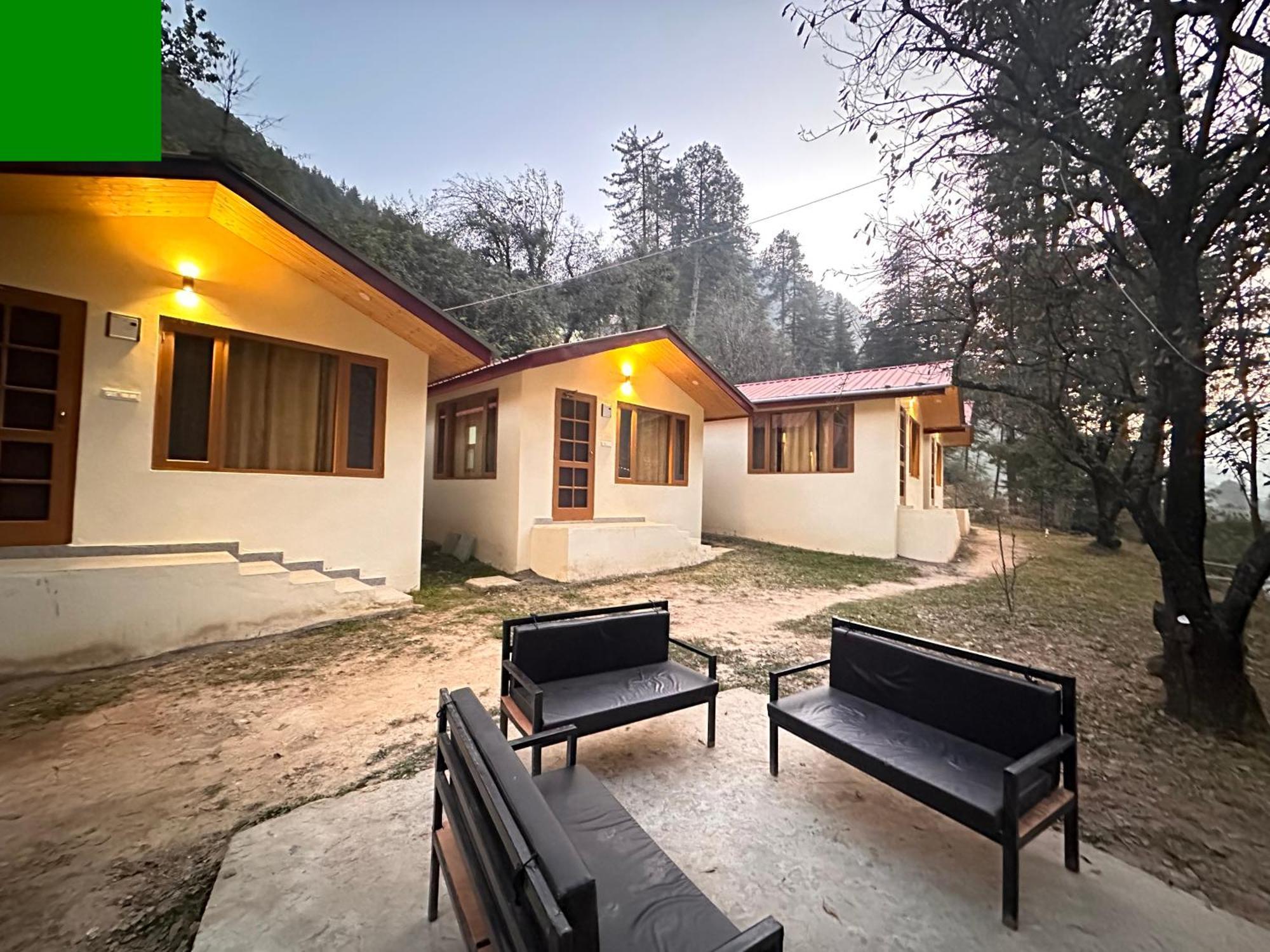 Ahava Kasol Riverside Cafe And Cottages Exterior foto