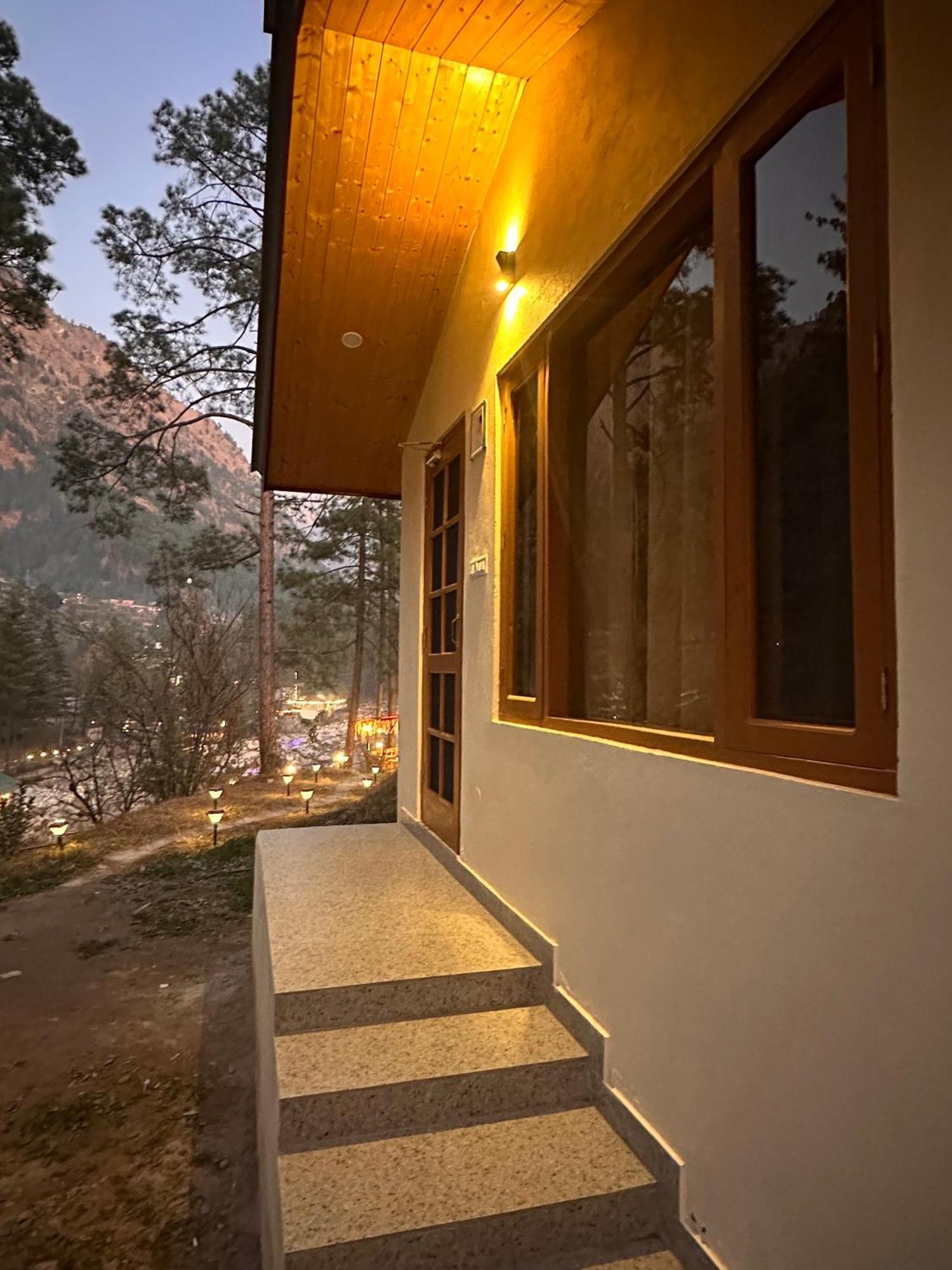 Ahava Kasol Riverside Cafe And Cottages Exterior foto